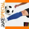 Bright Blue Football Shin Guard Sock Sleeve