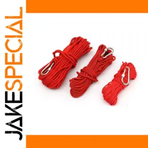 Red Salvage Fishing Magnet Rope 4-8mm Diameters