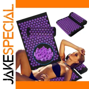 Acupressure Yoga Mat and Pillow Set