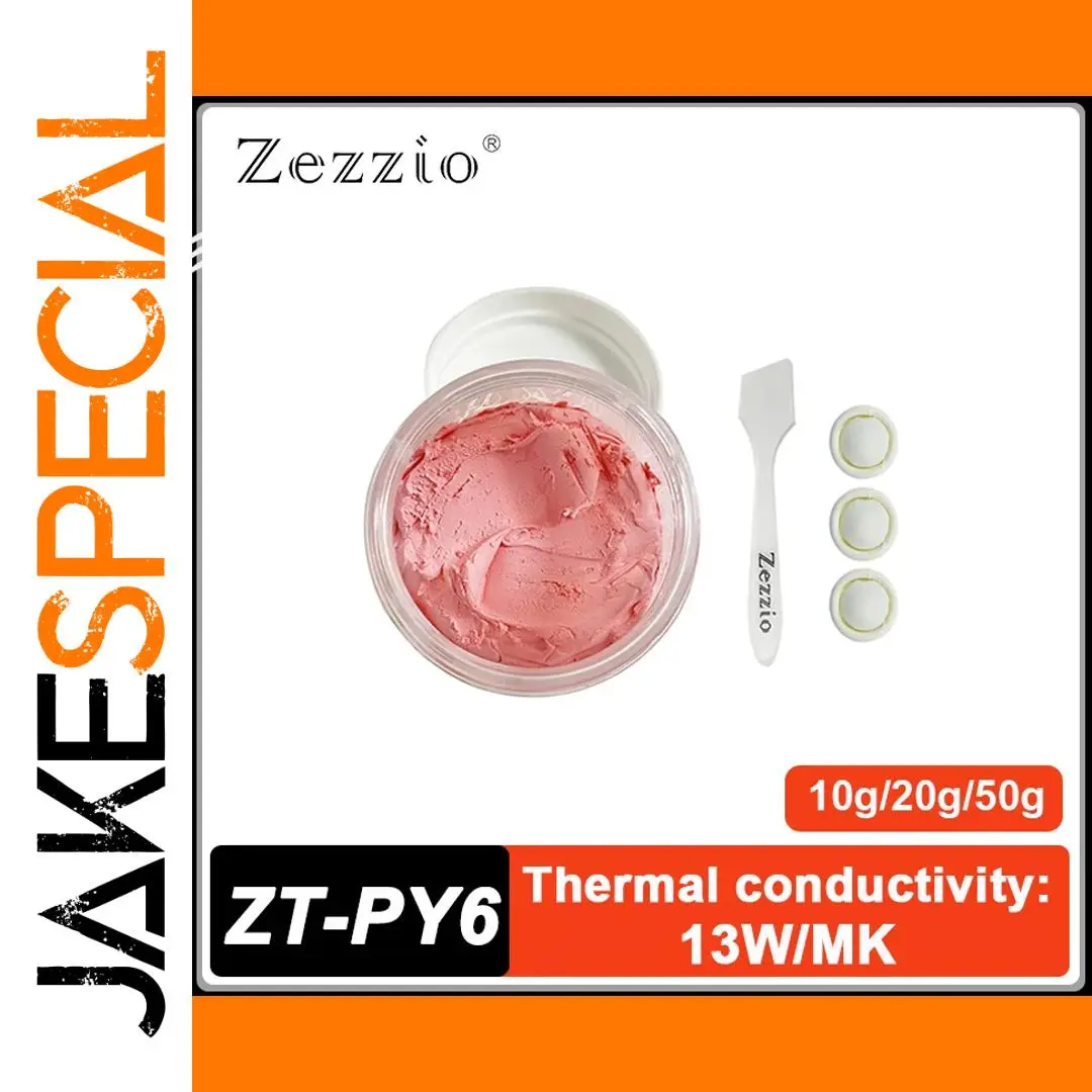 Zezzio ZT-PY6 Thermal Putty for CPU and GPU 1 Zezzio ZT-PY6 Thermal Putty for CPU and GPU