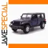 Jeep Wrangler 1:32 Diecast Model Blue