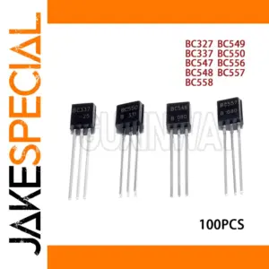 100-Pack TO-92 Transistor Kit for Electronics