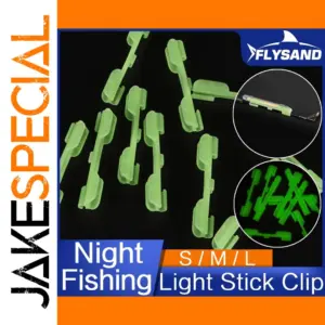 Bright Green Night Fishing Clip Set