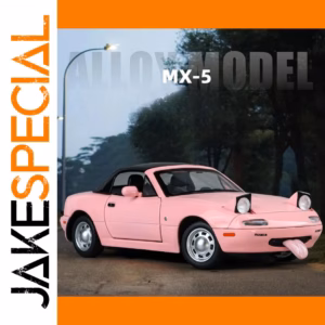 Pink 1:24 Scale Mazda MX-5 Diecast Model