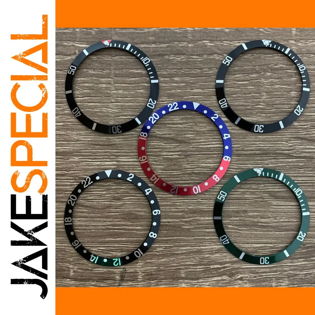 37.5mm Customizable Aluminum Watch Bezel for 30.7mm-37.5mm Cases 1 37.5mm Customizable Aluminum Watch Bezel for 30.7mm-37.5mm Cases