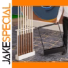Sunnimix Black Pool Cue Rack 44x12x58cm