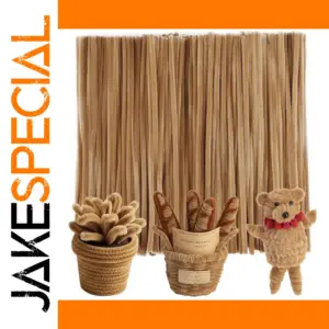 Light Brown Creative Pipe Cleaners Set