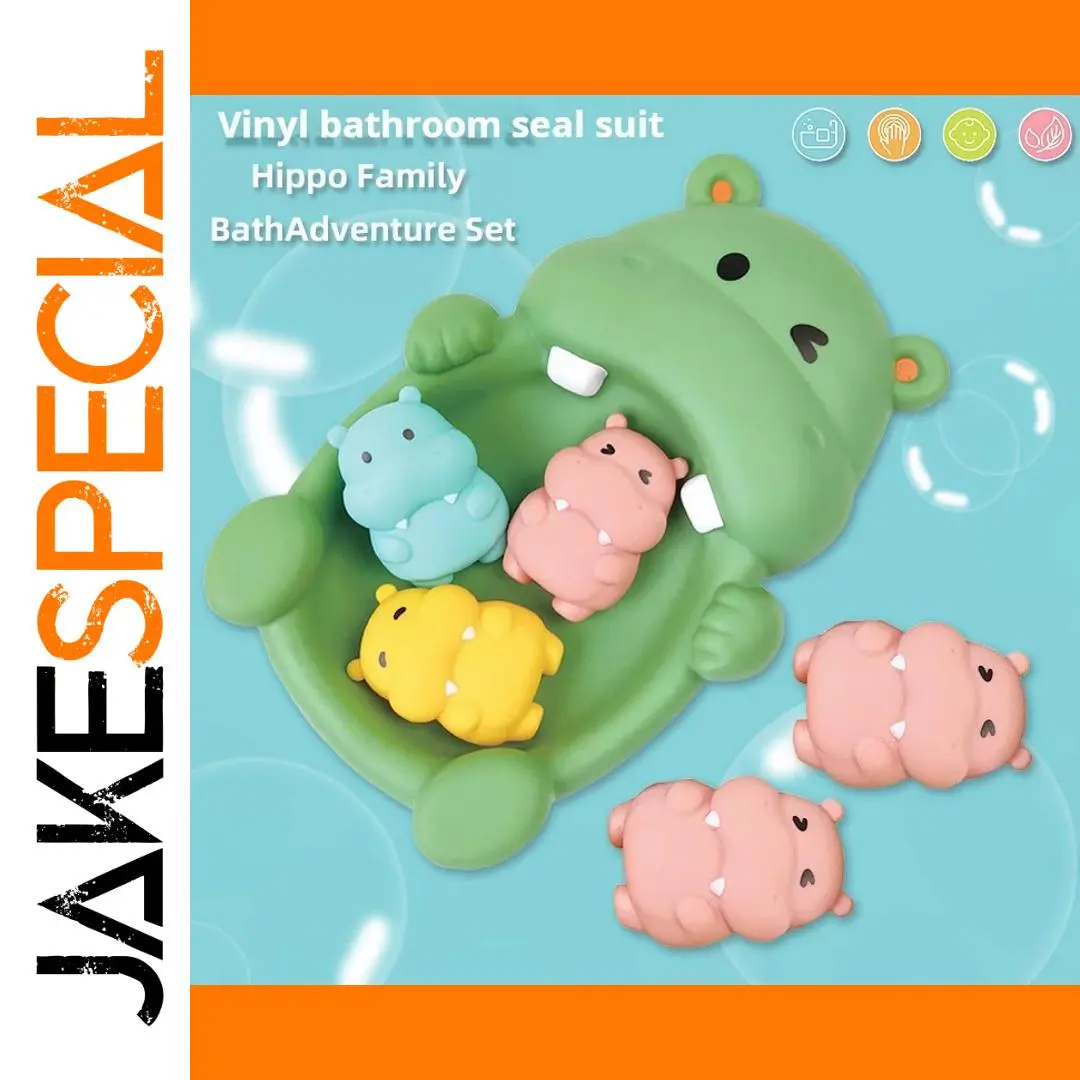 Floating Animal Toy Set for Bath and Pool 1 Floating Animal Toy Set for Bath and Pool