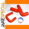 Red Silicone Intercooler Hose for Subaru Impreza GC8