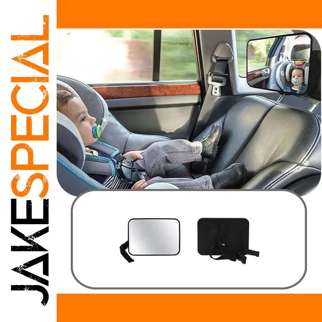 Adjustable Rear Seat Mirror for Safety 1 Adjustable Rear Seat Mirror for Safety