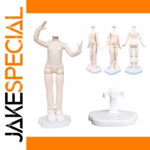 Set of 5 Doll Support Stands for 16-17 cm Dolls