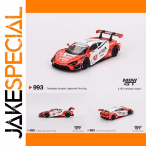 Miniature McLaren 720S GT3 Evo No. 9 IMSA Model