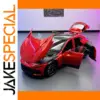 Red 1:24 Diecast Sports Car Model