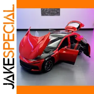 Red 1:24 Diecast Sports Car Model