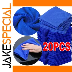 Microfiber Cleaning Towels Set (Multiple Sizes)