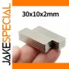 30x10x2mm Neodymium Magnet Set N35 NdFeB