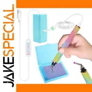 Sparkling Rainbow Gradient Diamond Art Pen Set