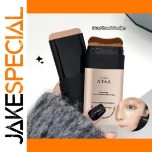 Dual-End Foundation Stick with Built-in Brush 20g