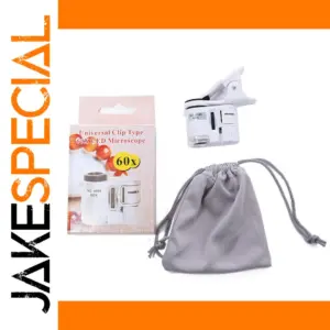 60X Smartphone Magnifier with LED & UV