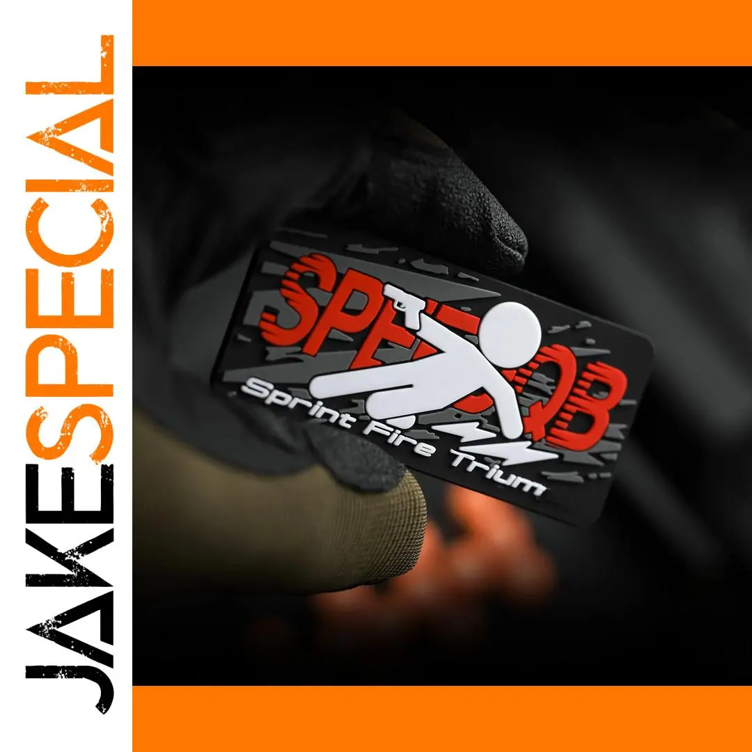 SPEEDQB Glow-in-The-Dark PVC Tactical Patch 1 SPEEDQB Glow-in-The-Dark PVC Tactical Patch
