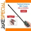 GMRS Tactical Antenna 48cm & 108cm, SMA Connectors