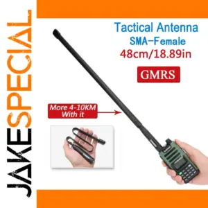 GMRS Tactical Antenna 48cm & 108cm, SMA Connectors