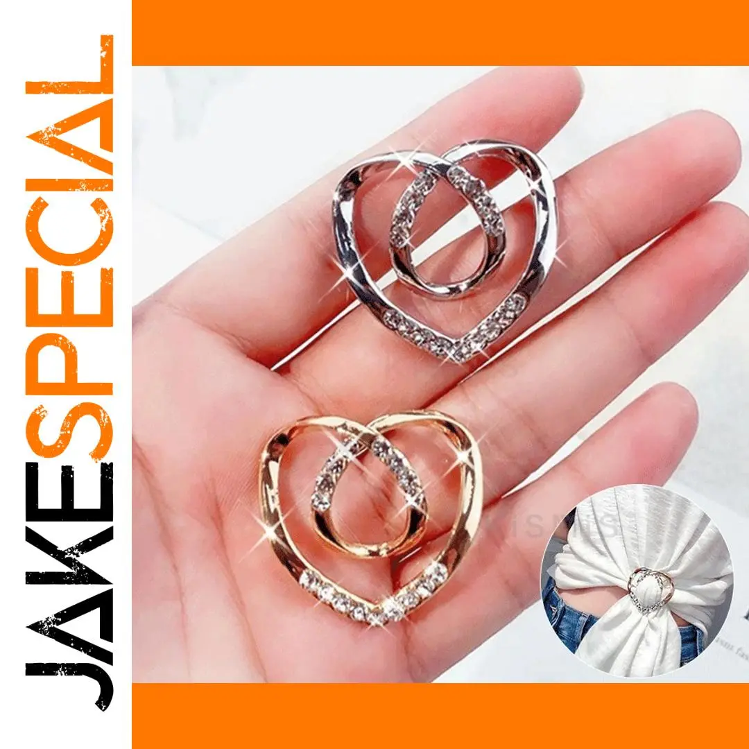 Heart-Shaped Alloy Buckle for Fashion Accessories 1 Heart-Shaped Alloy Buckle for Fashion Accessories