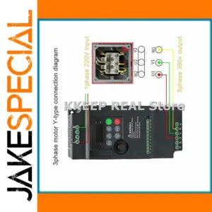 5.5KW Industrial VFD Frequency Converter