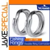 Premium Stainless Steel Fishing Split Rings Set
