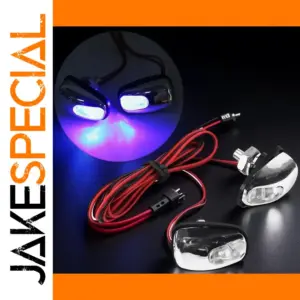 Universal 12V LED Water Nozzles with Chrome Finish