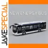 Black Miniature Electric Bus Model 1:42 Scale