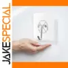 Invisible Stainless Steel Adhesive Hooks Set