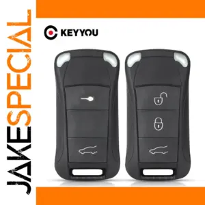 Porsche Cayenne GTS 2003+ Key Shell Black ABS