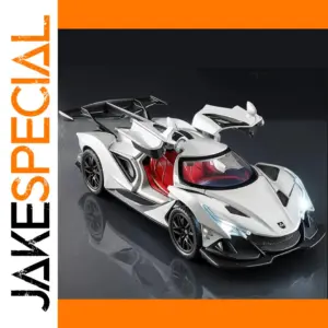 White Apollo Intensa Emozione IE 1:32 Diecast Model