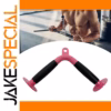 Pink and Black V-Shape Cable Handle