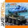 Remote-Controlled Amphibious Military Tank 1:32 Scale