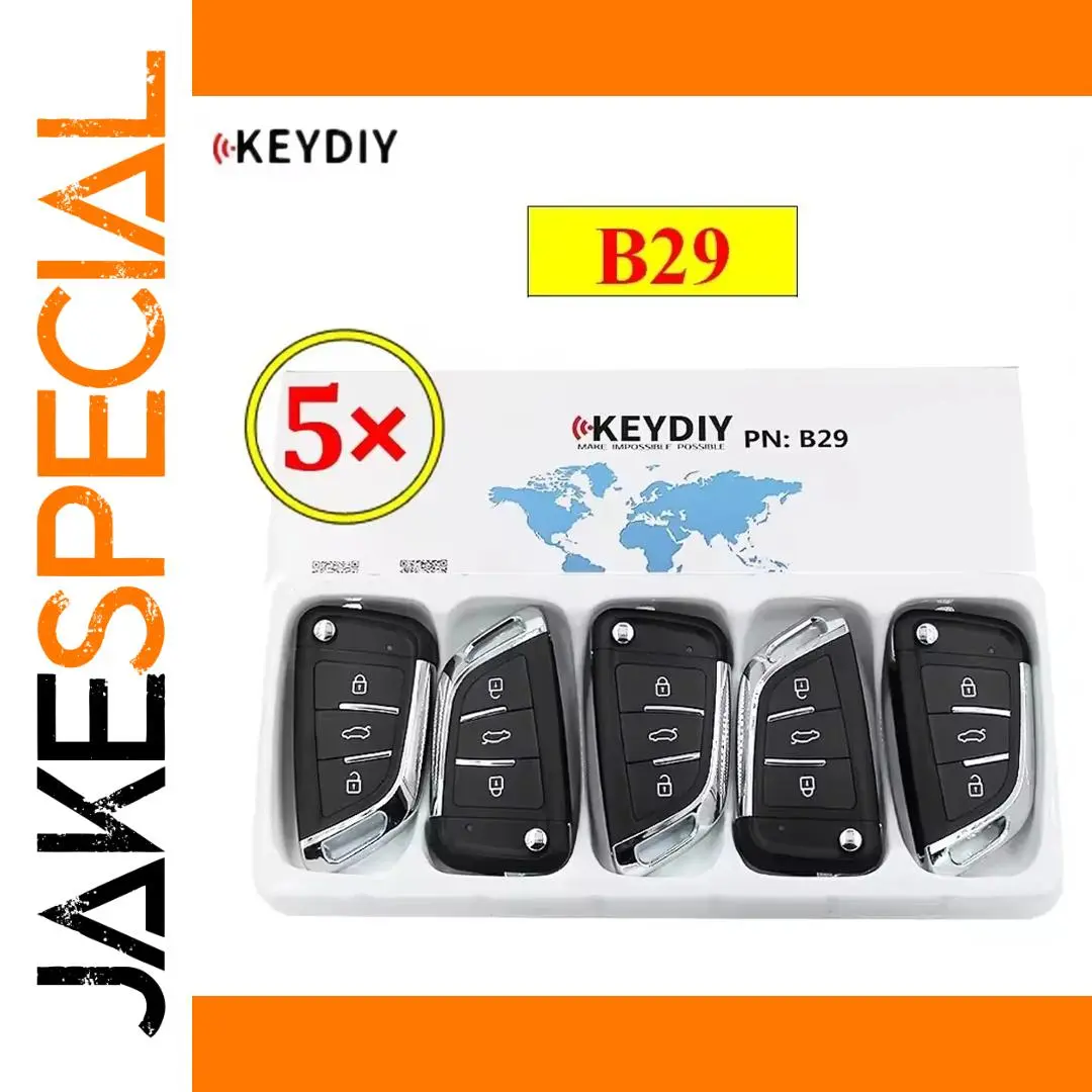 Set of 5 B29 BMW-Style Remote Controls 1 Set of 5 B29 BMW-Style Remote Controls