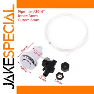 White Pneumatic Air Pressure Switch 16A 250V