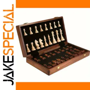 Magnetic Folding Chessboard with Weighted Pieces