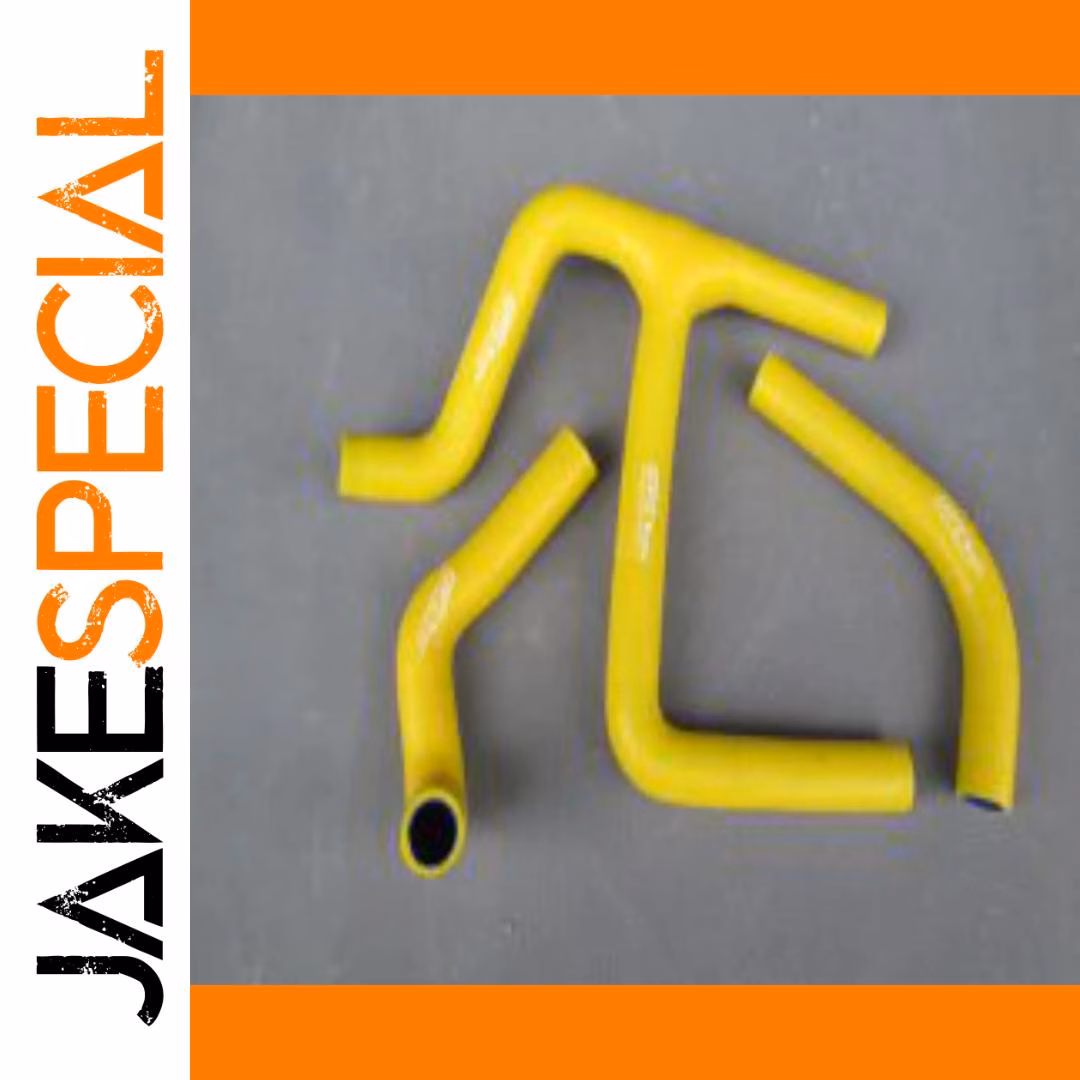 Vibrant Yellow Silicone Radiator Hose Set for Suzuki RMZ450 1 Vibrant Yellow Silicone Radiator Hose Set for Suzuki RMZ450