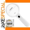 Handheld Magnifying Glass with 120mm Lens and 14 LEDs
