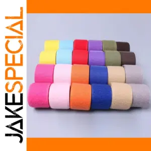 Colorful Nylon Hook and Loop Fastener Tape 3.8cm x 1m