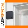 Black Automatic Door Closer with 1.2m Steel Rope