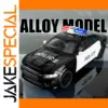 1:32 Scale Police Car Model with Lights
