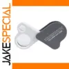 Mini Folding Loupe for Jewelry & Art Inspection