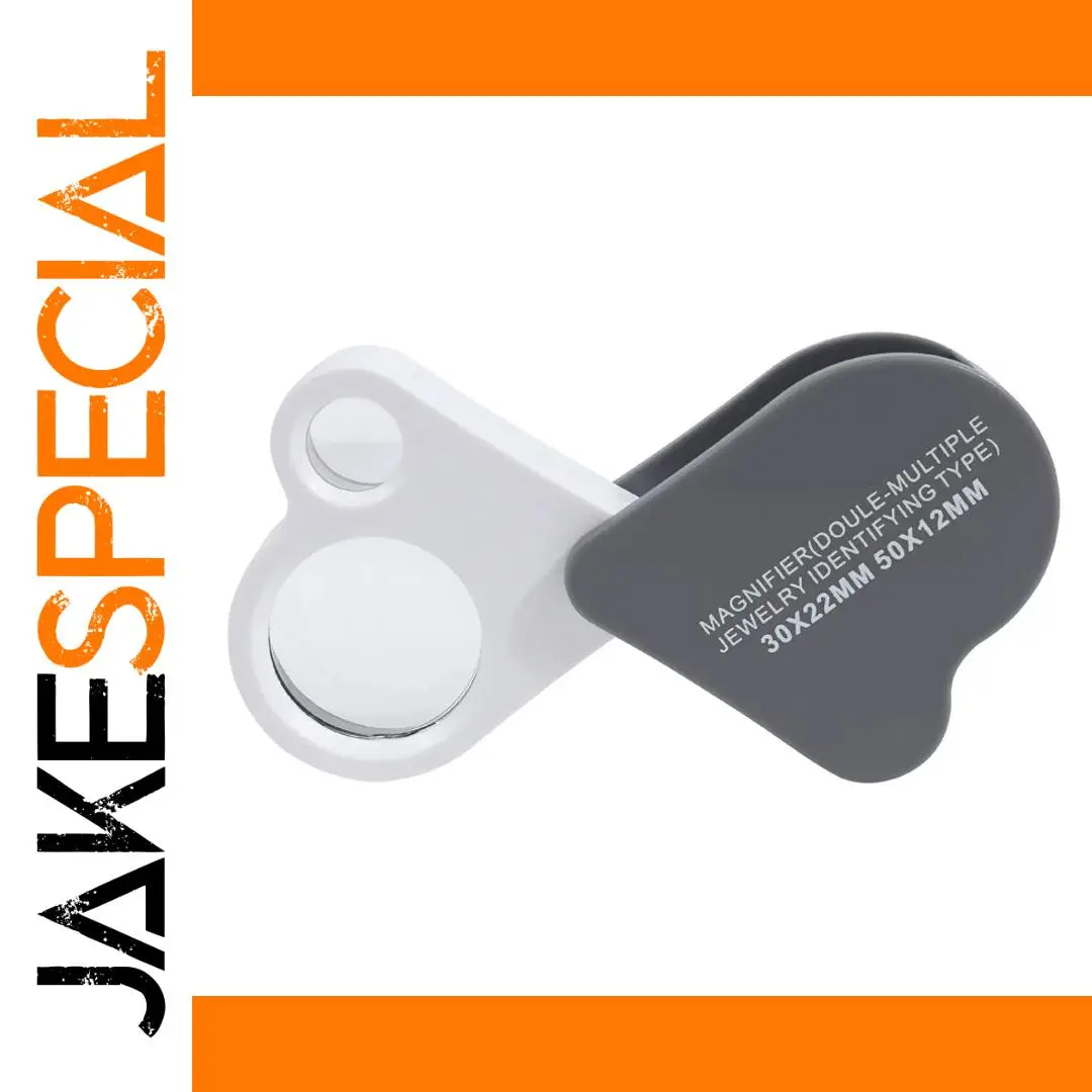Mini Folding Loupe for Jewelry & Art Inspection 1 Mini Folding Loupe for Jewelry & Art Inspection