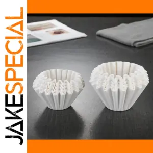 White Wood Pulp Coffee Filters Set of 50