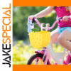 Kids’ Bike Front Handlebar Basket in Bright Colors