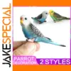 Colorful Miniature Parrot Figurine for Decor