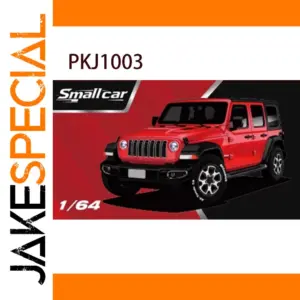 Red Jeep Wrangler 1:64 Scale Diecast Model